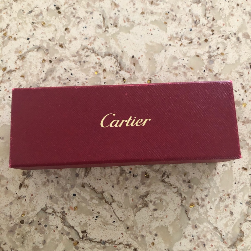 Cartier authentic eyeglass box